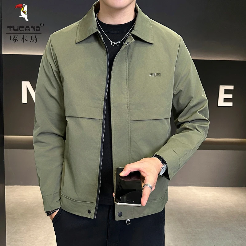 TUCANO/啄木鳥新款时尚男装啄木鳥夹克秋季帅气休闲防风简约外套
