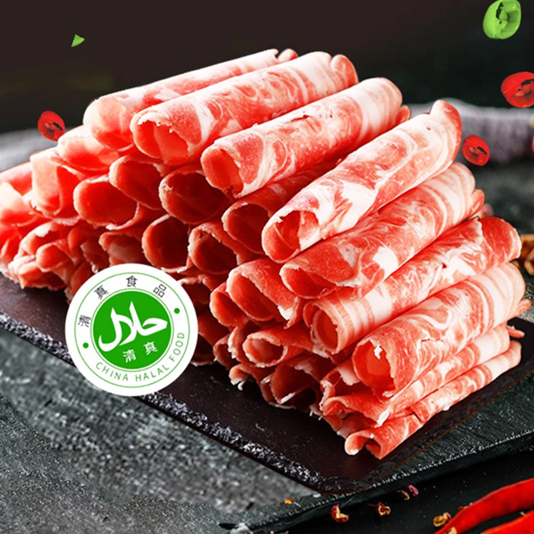 牛有理原切羊肉卷新鲜羊肉卷肥羊卷涮羊肉纯羊肉羔羊肉GT