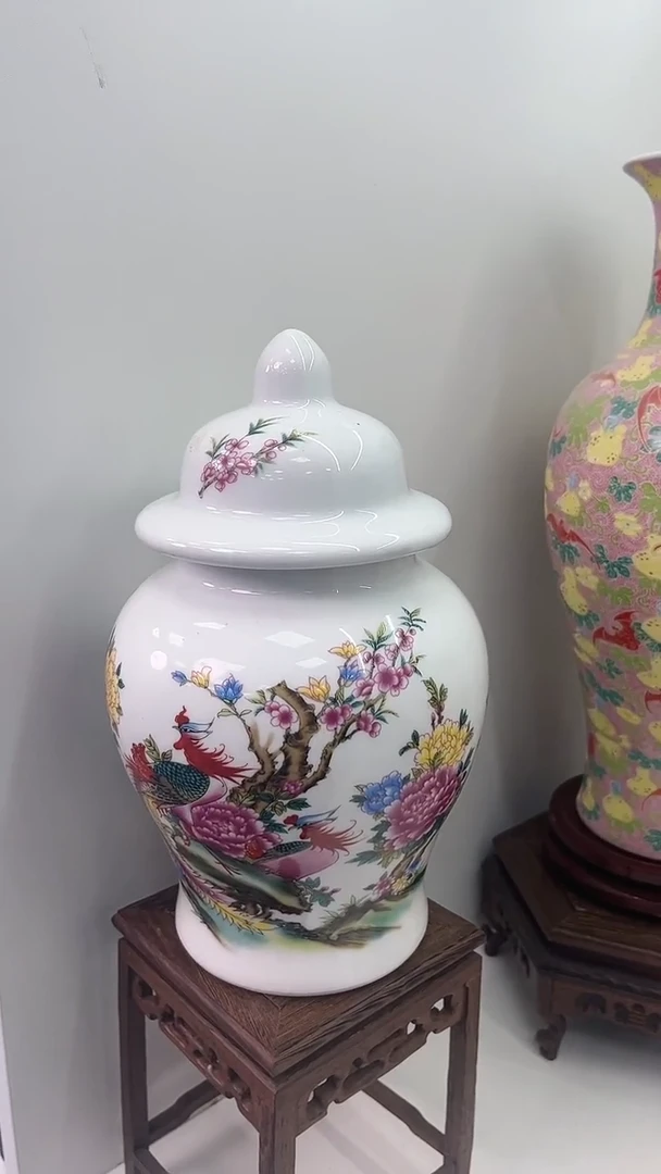 【闪购商品】摆件凤凰将军罐一只