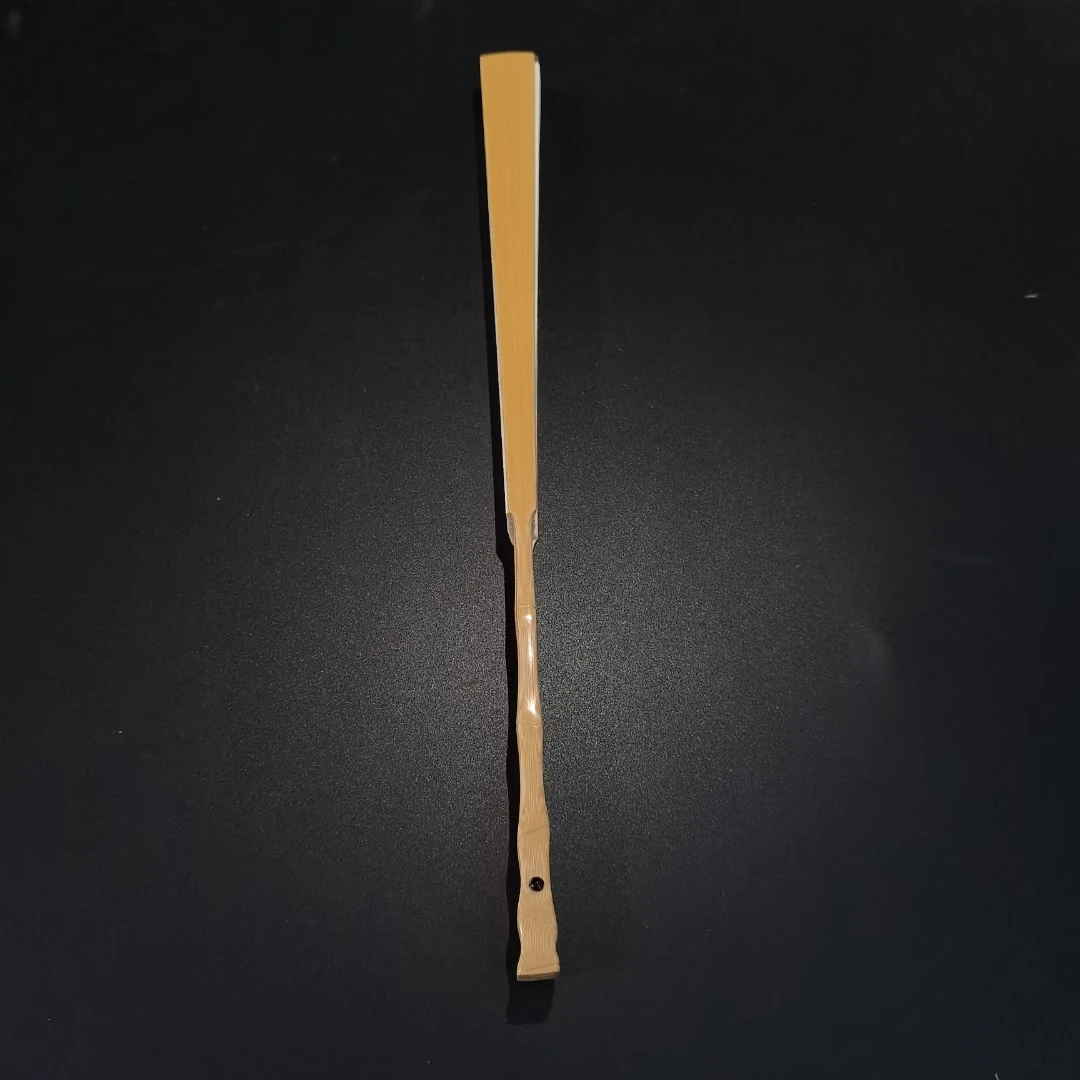 【华峰扇坊】玉竹坊罗汉竹宣纸折扇 杨玉芳制