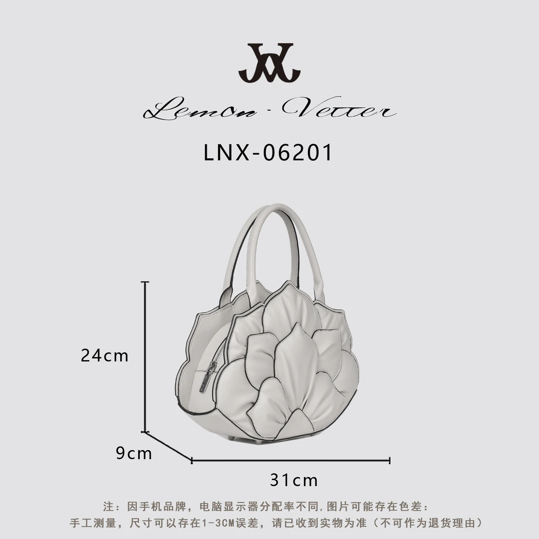 【手工羊皮】雷蒙威特经典轻奢新款时尚单肩斜跨手提女包LNX-06201