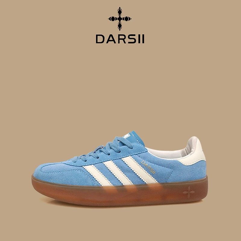 【林林夫妇专属】香港达斯专柜男女秋季全牛皮德训鞋高定版GM9910