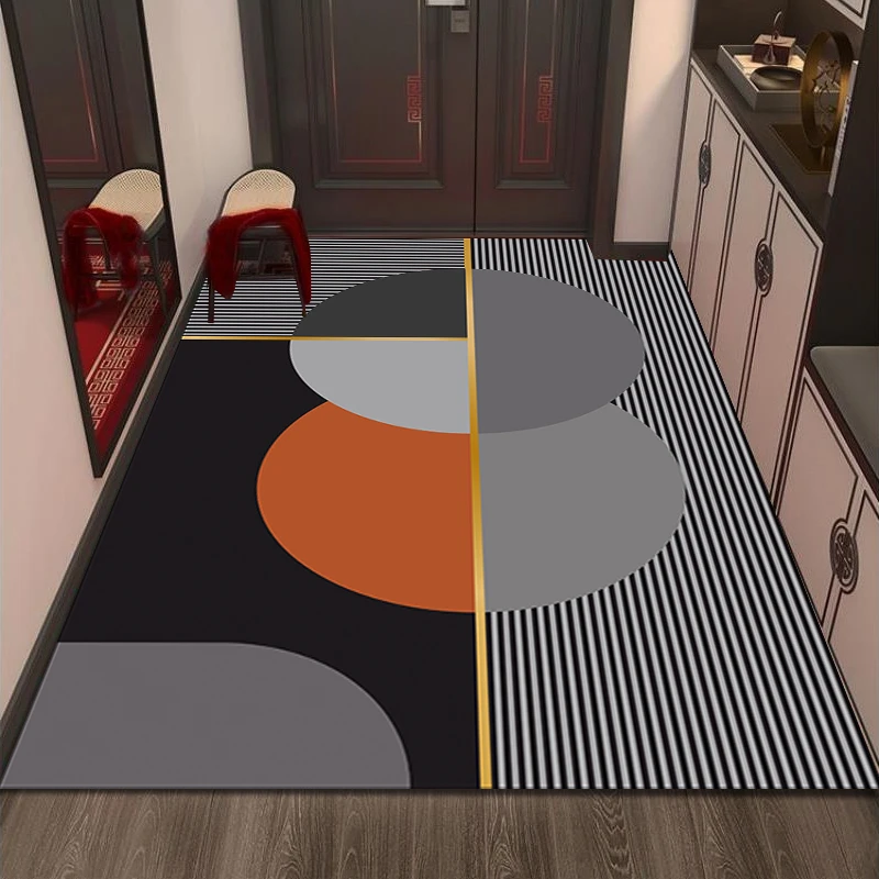 新款入户地垫吸水防滑垫子耐脏家用可擦免洗玄关进门脚垫满铺定制