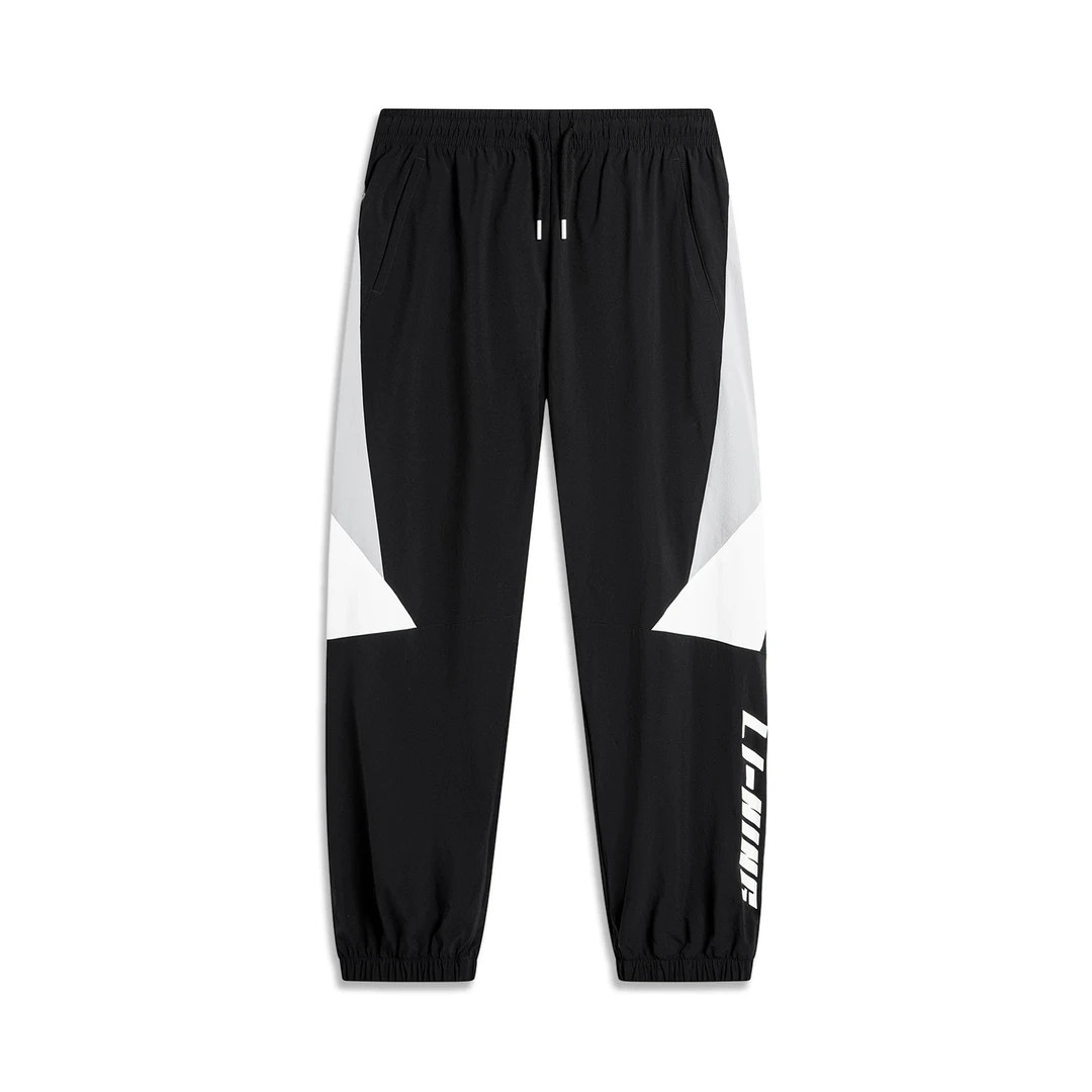 李宁卫裤 2024夏季新品男子束脚冰感舒适防晒休闲运动长裤AYKU363