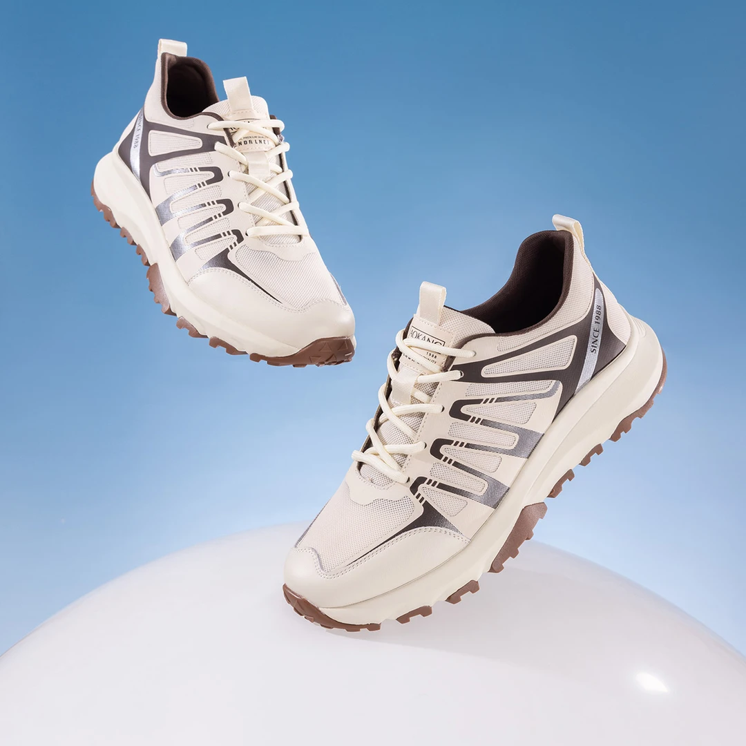 奥康低帮男鞋新款时尚休闲鞋男户外运动舒适透气单鞋软底潮流