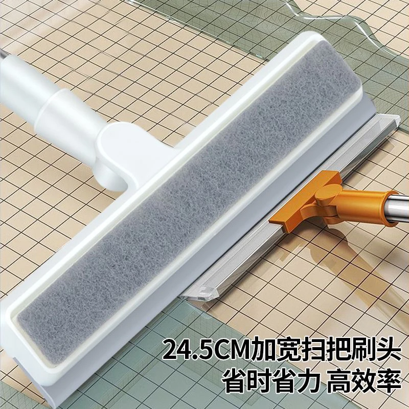 180度旋转可伸缩柔软胶条省时省力两用浴室多功能刷子家用卫生间