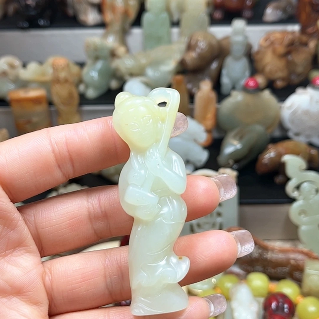 【闪购商品】白玉菩提吊坠