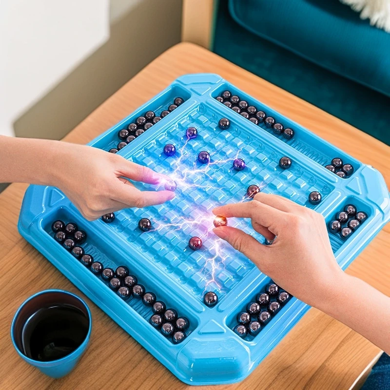 踩雷磁力感应棋桌游训练专注力趣味互动思维逻辑亲子对战棋子玩具