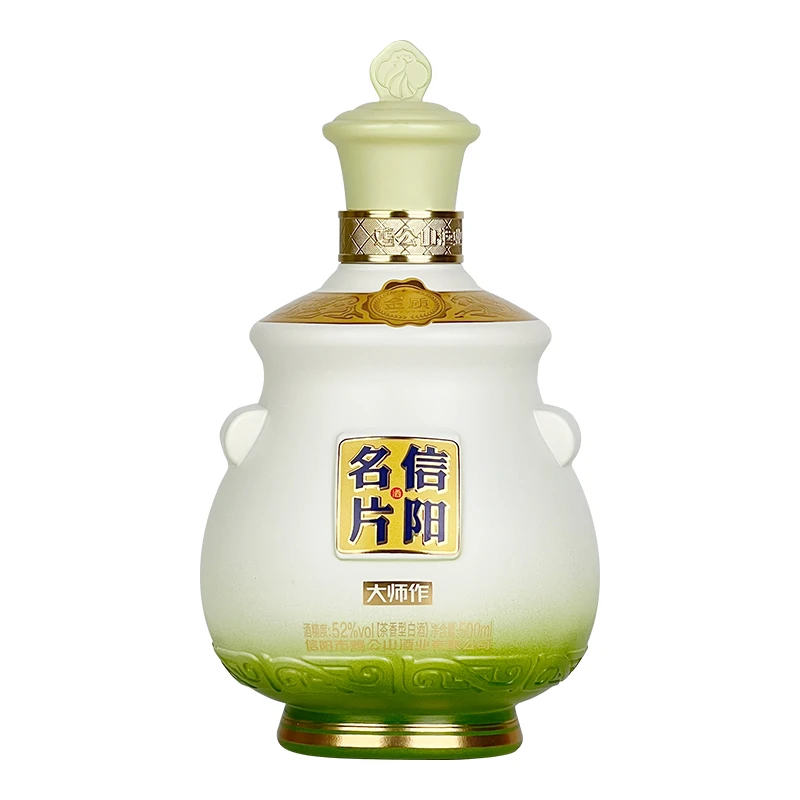 JI GONG SHAN/鸡公山酒业出品信阳名片·大师作光瓶装52度500ml