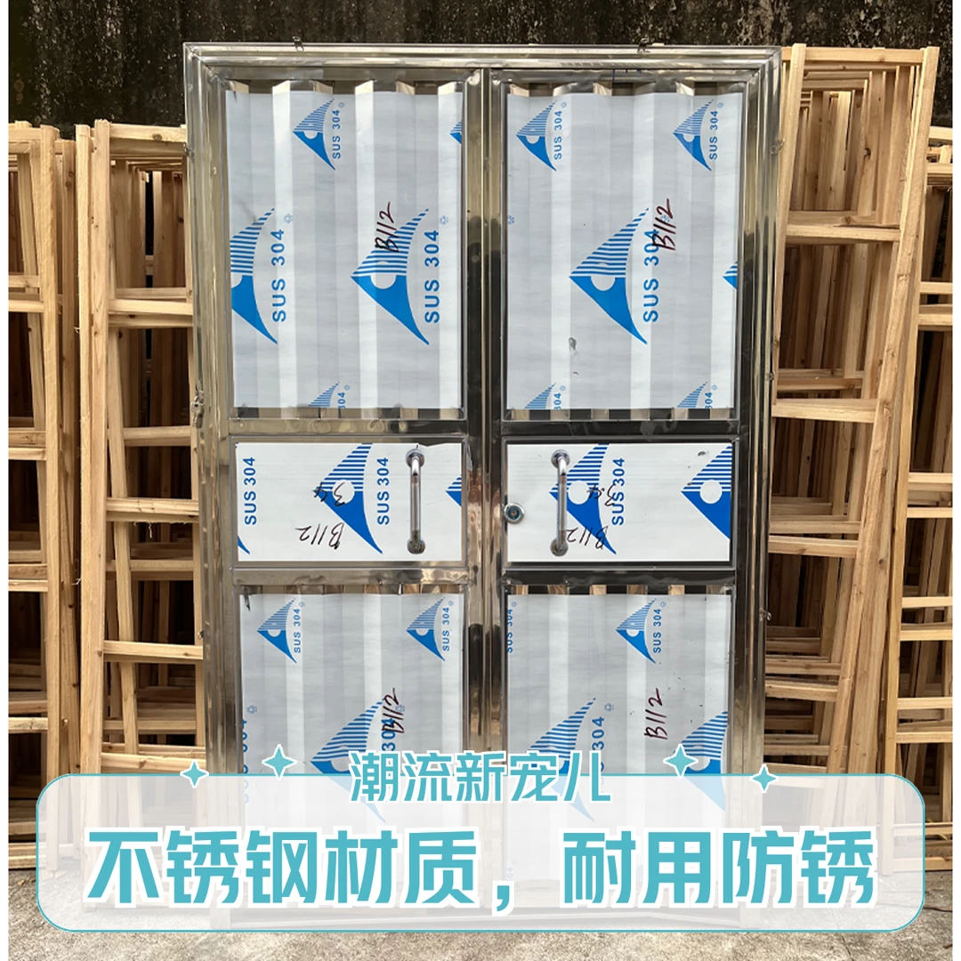 不锈钢双开大门对开门加厚不锈钢双开门入户大门防盗加厚不锈钢门