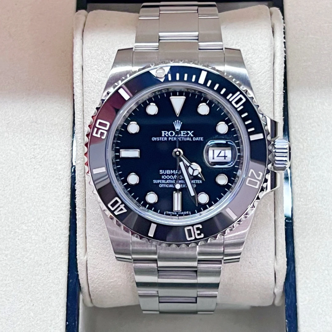 99新 Rolex/劳力士 潜航者型116610黑水鬼 40mm