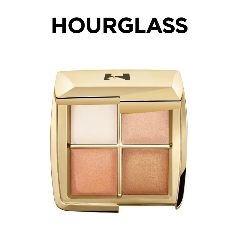 【豆豆精选】HOURGLASS柔光亮采四色限定彩盘1.4g*4限定月兔盘