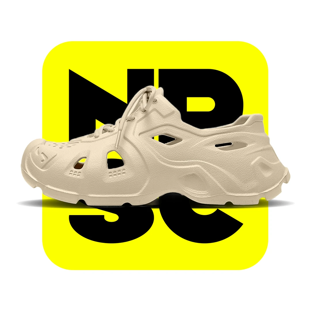 NRSC/2024SS 夏季机能户外洞洞鞋外穿透气潮流厚底防滑男士沙滩鞋