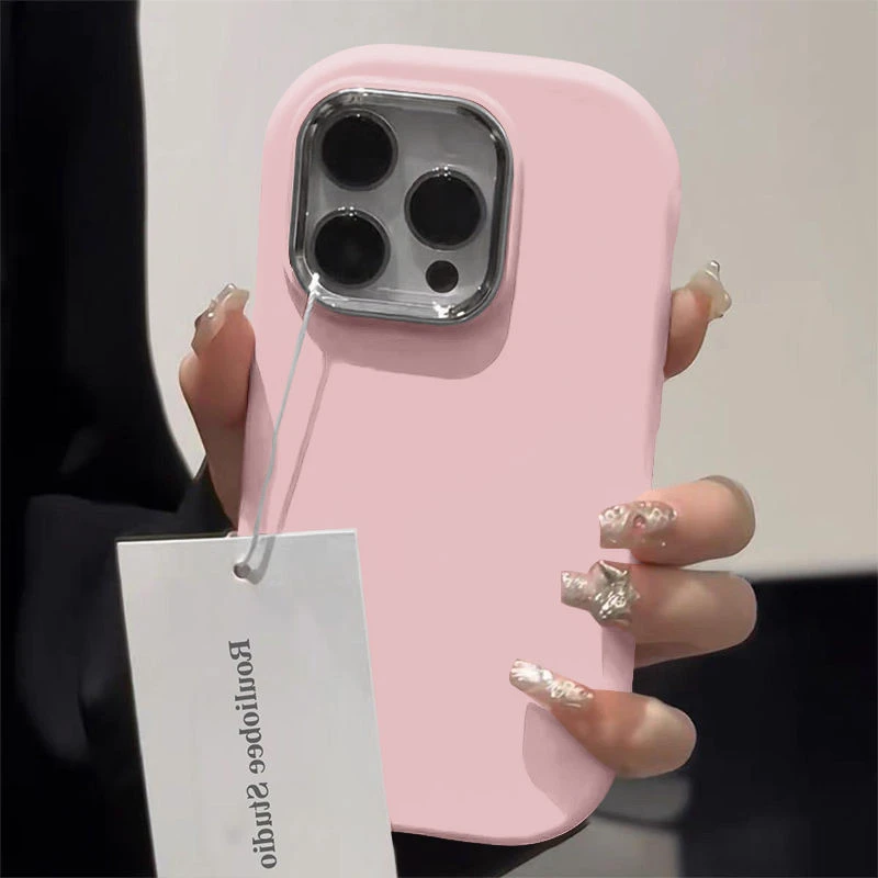 小胖墩苹果15手机壳iPhone14纯色13Promax简约12软壳xs/xr/13新款