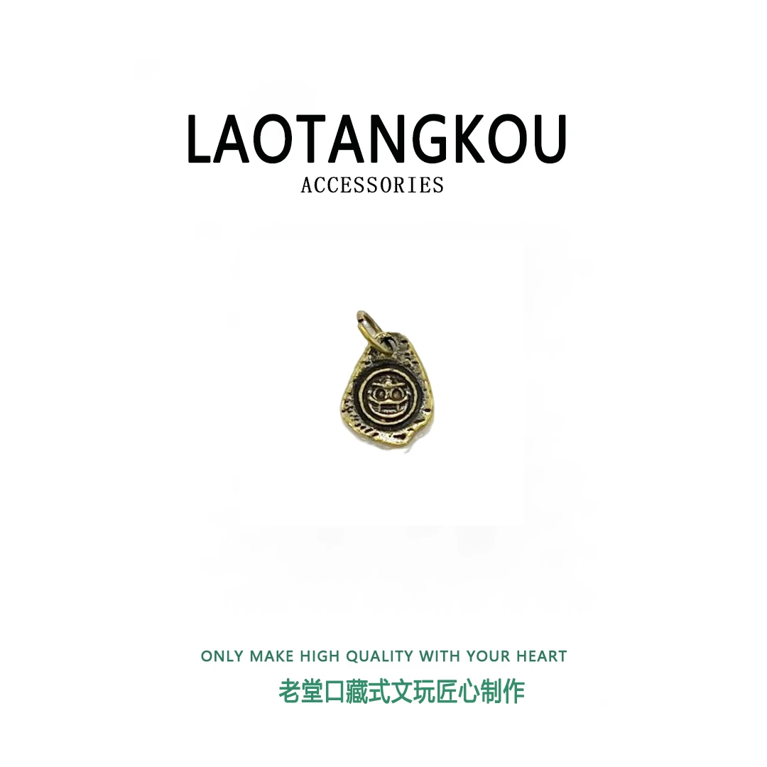 192铜古铜色喜祖小侧挂配饰9mm