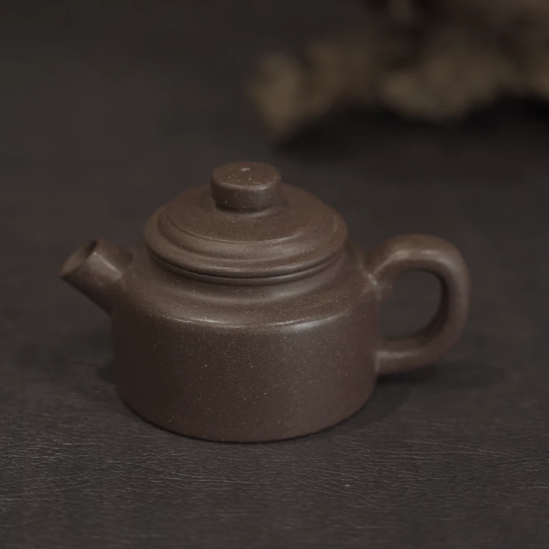 【紫砂堂】《神侃德钟》素器 共生矿-约150cc