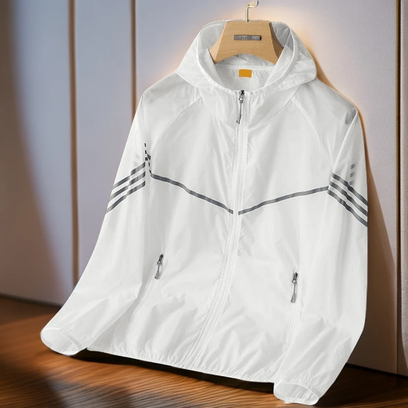 防晒衣男款夏季外套轻薄女透气防紫外线冰丝防晒服男式男高能感