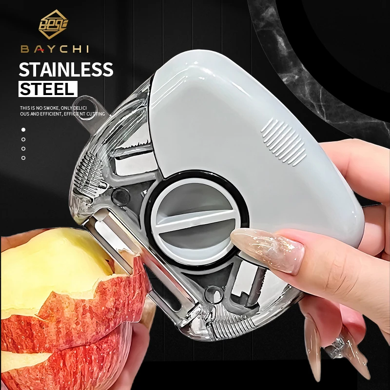 德国多功能旋转三合一削皮刀刨丝器土豆丝苹果削水果刨子刮皮神器