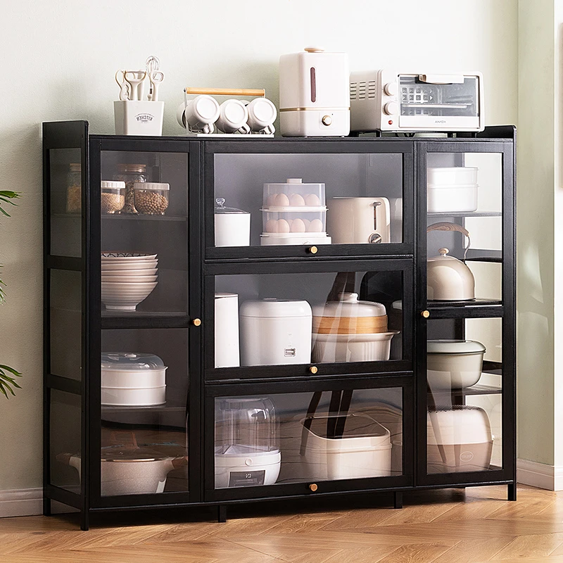 餐边柜子储物柜厨房橱柜置物架茶水边柜靠墙客厅酒柜家用现代简约