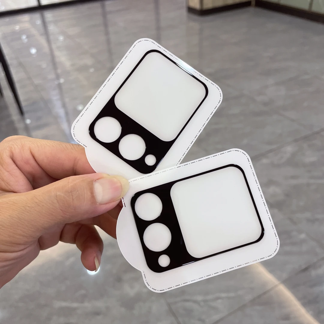 适用华为novaflip手机膜novaFlip镜头ar高清外屏折叠屏钢化保护贴