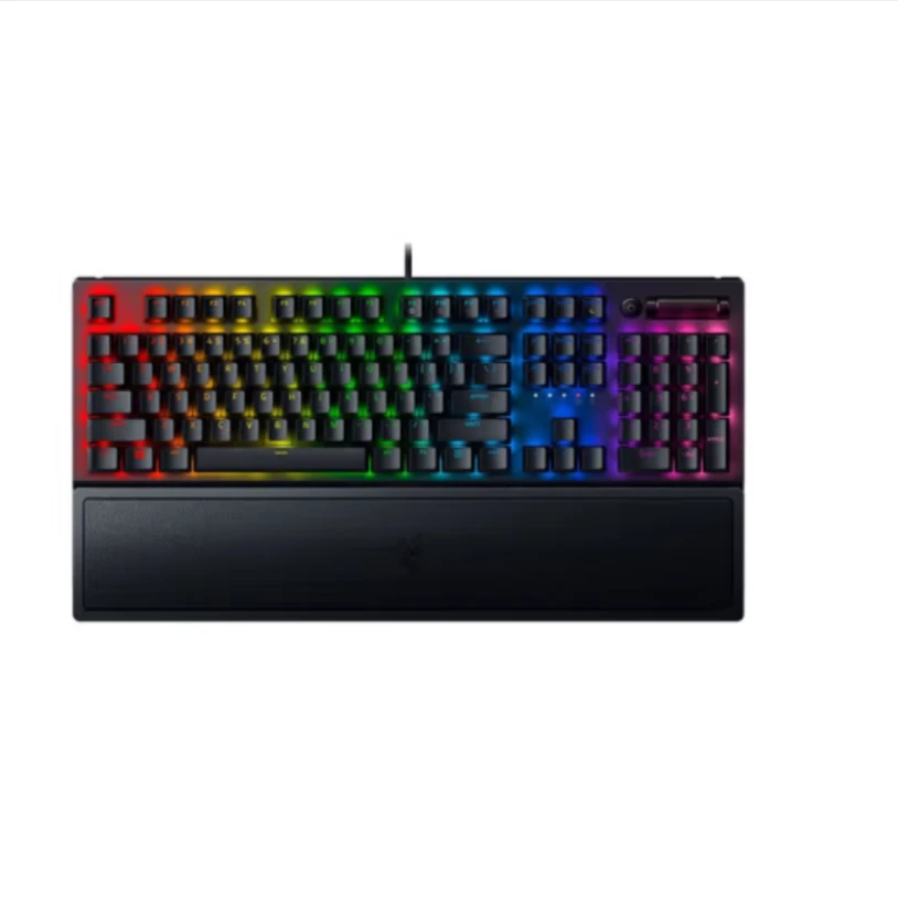 99新 Razer/雷蛇 【响丸专属】黑寡妇蜘蛛V3电竞有线键盘游戏键盘
