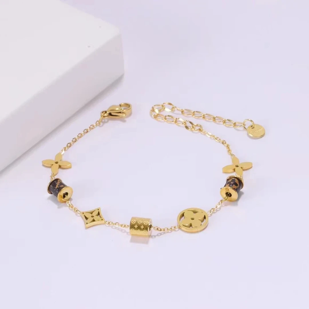 钛钢皮质手链 【 拿拿专属 】气质百搭皮质印花小蛮腰手链