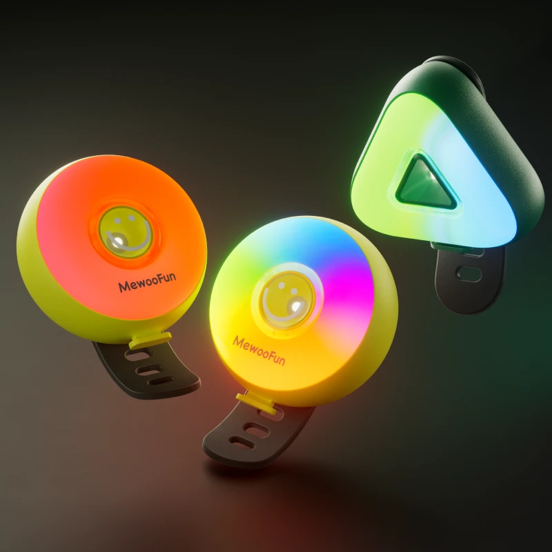 喵乎汪也 狗狗夜行灯小狗夜间防走失遛狗灯夜灯宠物夜行灯发光