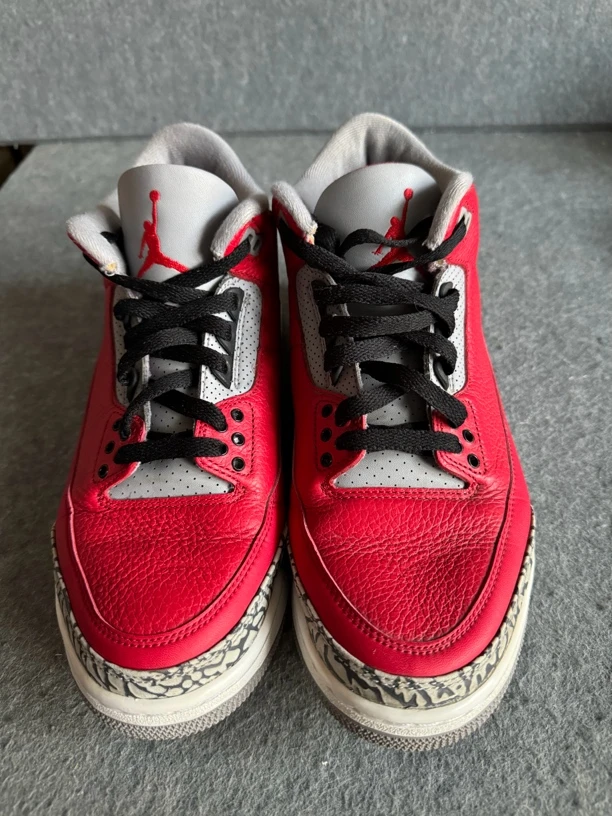 42码正品aj3红水泥 aj3 9新无原盒 正品中古球鞋 二手球鞋
