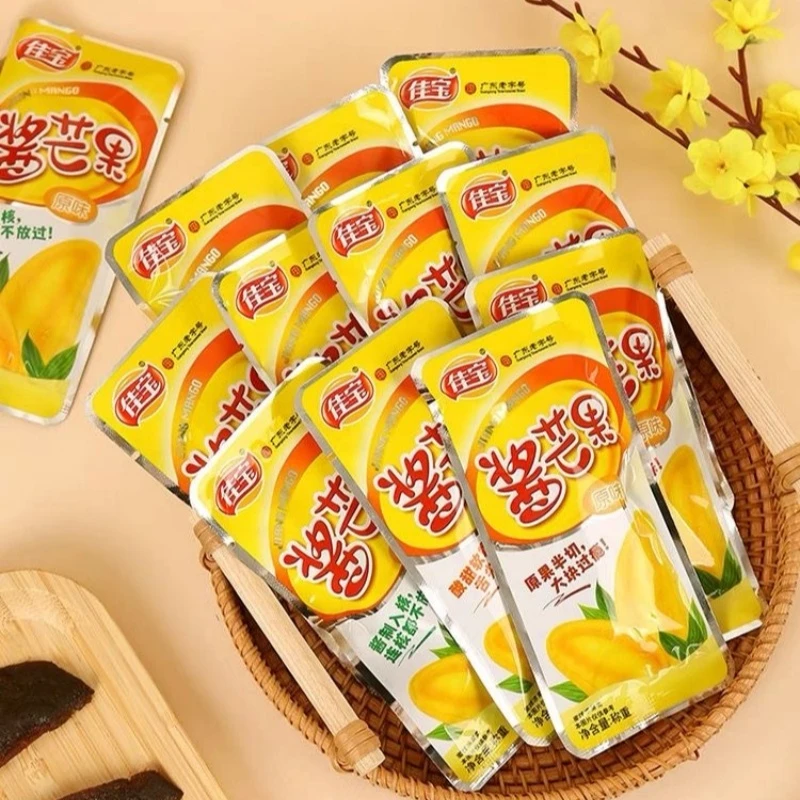 原味酱芒果带核小袋装九制芒果干蜜饯果脯芒果片酸甜小零食