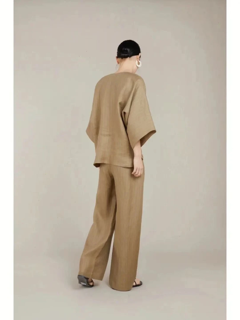 衬衫套装上衣短裤气质时尚休闲百搭显瘦长袖轻奢设计师设计感