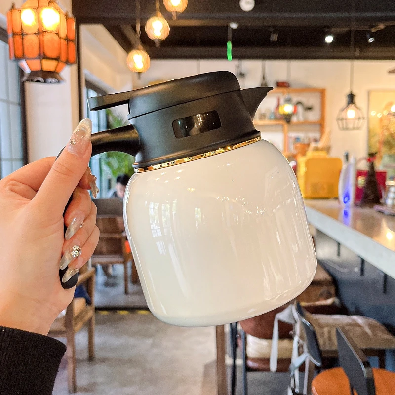 焖茶壶家用闷泡壶不锈钢食品级茶水分离大容量老白茶泡茶壶保温壶