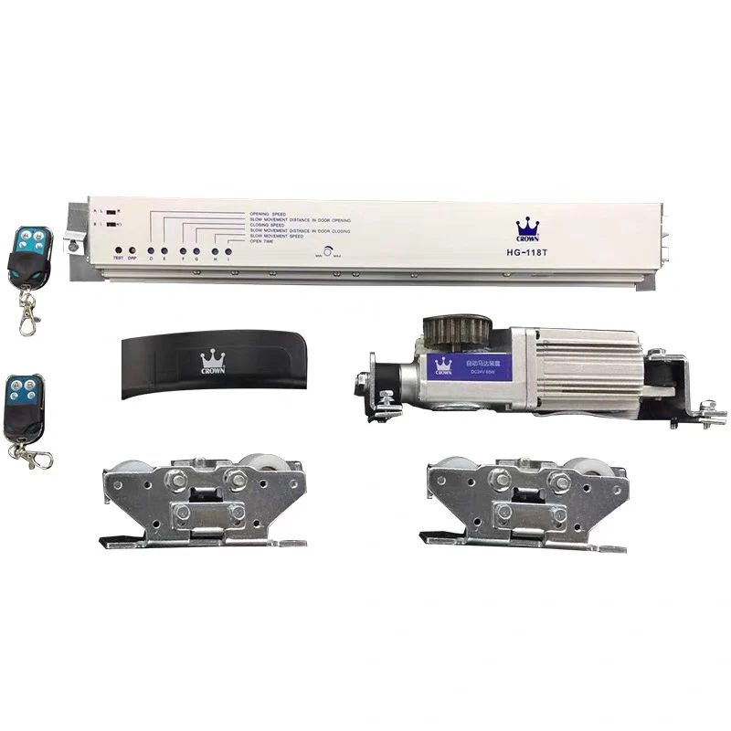 正品上海皇冠自动门 118T 平开门 自动开门 感应门