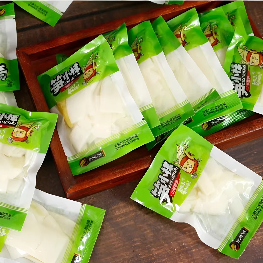 笋小样脆笋山椒竹笋酸辣笋片包泡椒竹笋尖即食新鲜山椒网红爽口脆