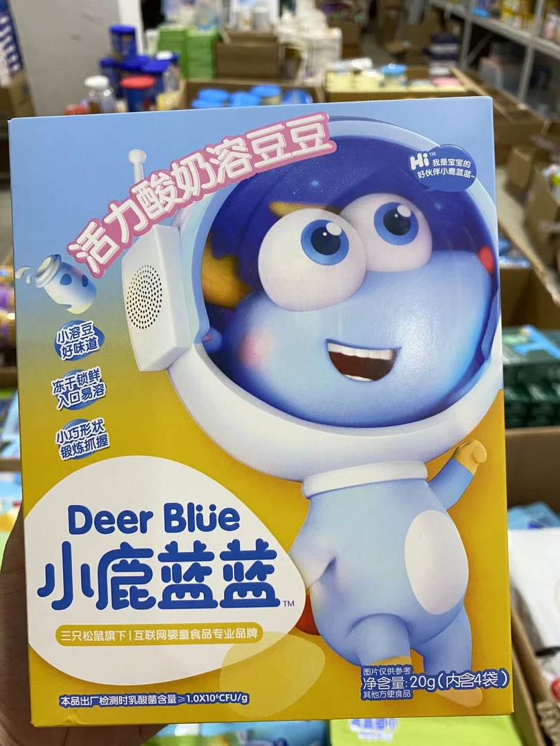 X /L 蓝蓝 酸奶溶豆（2024.10月3号到期）