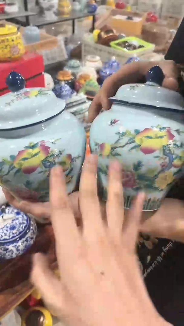 【闪购商品】罐微瑕，陶瓷茶叶罐储物罐！！