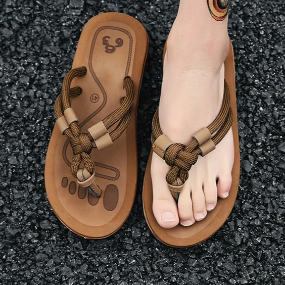 拖鞋男款外穿2024新款夏季潮流凉拖休闲人字拖时尚国风沙滩拖鞋男