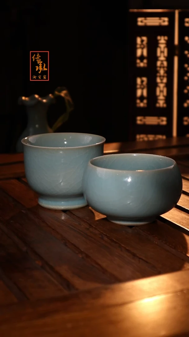 【闪购商品】陶瓷汝瓷杯