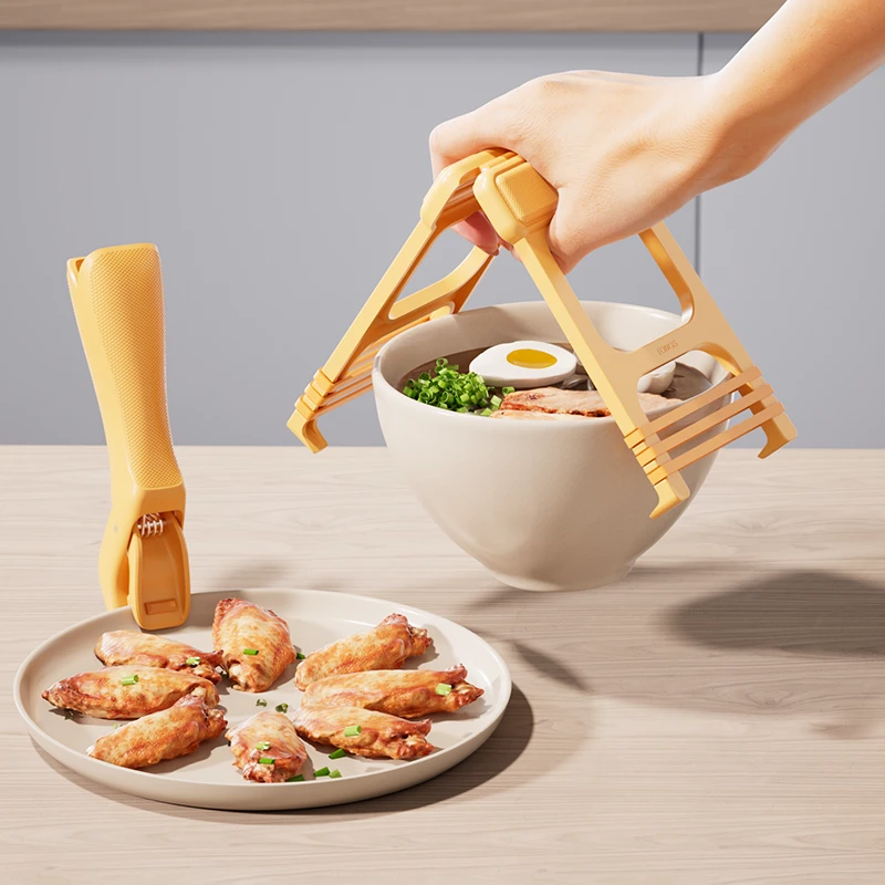 祝氏心宜取碗防烫夹提盘夹取碗器盘子夹厨房夹碗家用防滑夹子