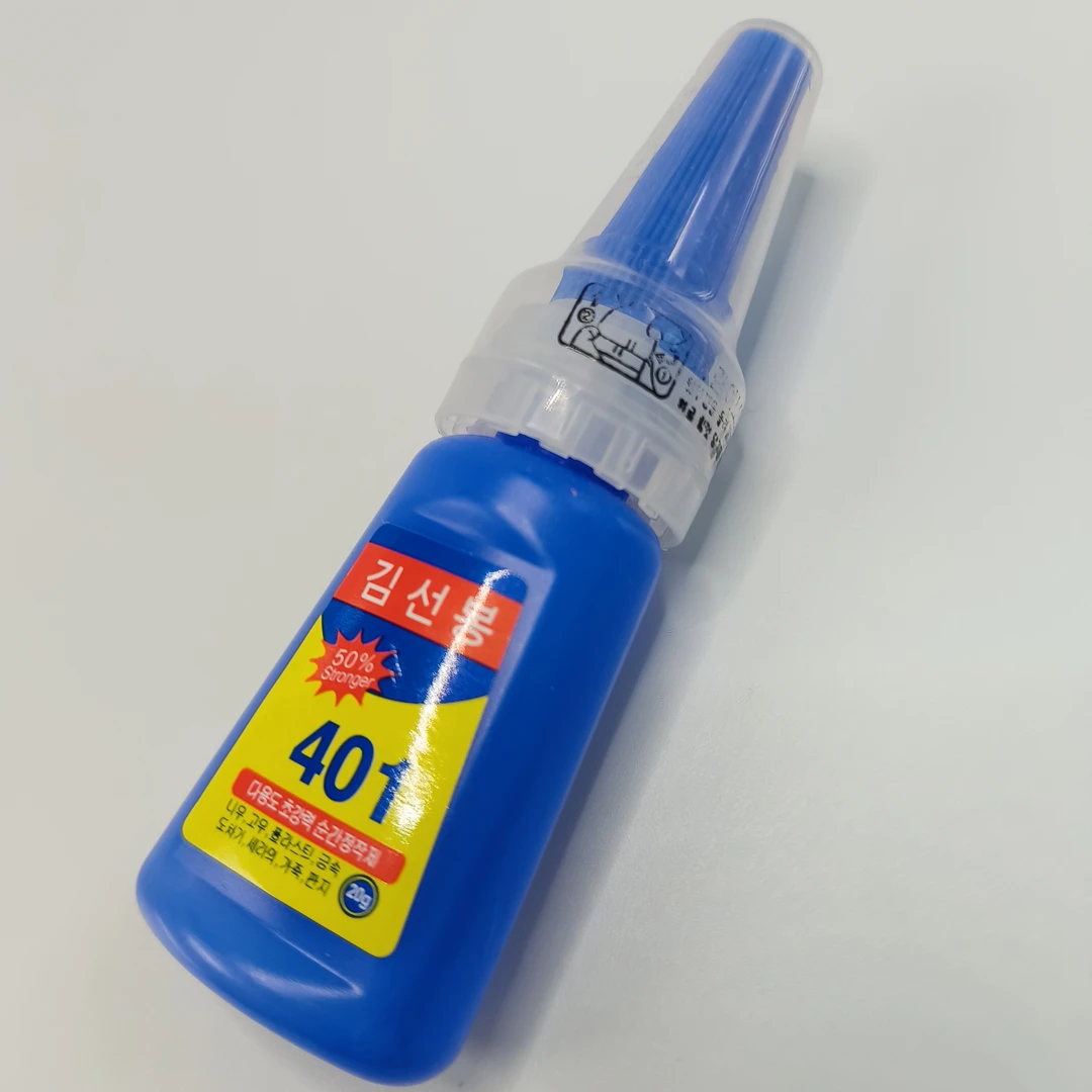 手工编织专用扣头粘合401胶