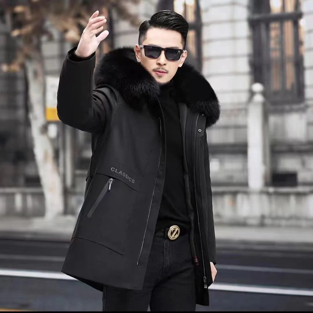 男款辛巴二代休闲时尚秋冬款保暖外套