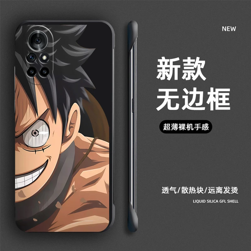 华为Nova8手机壳8SE无边框Pro防摔保护套个性半脸路飞网红潮