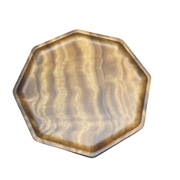 胡桃木材质 实木原木制作水果盘坚果盘 干泡盘