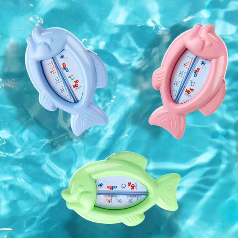 婴儿水温计测水温宝宝洗澡新生儿温度计家用水温表两用水温卡Q848