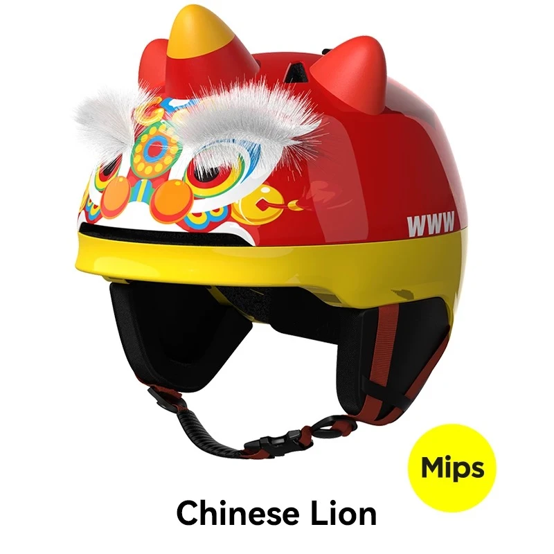 24-25雪季新款WWW新款儿童青少年MIPS凯夫拉防穿刺滑雪头盔