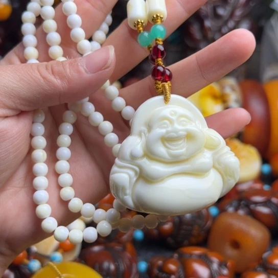 琥珀手串未镶嵌蜜蜡