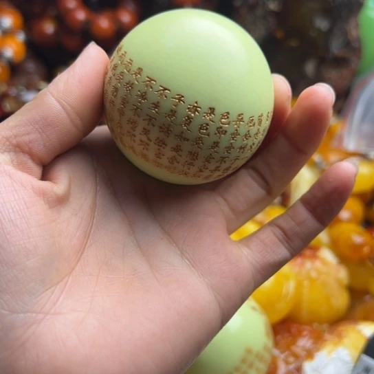 琥珀手串未镶嵌蜜蜡
