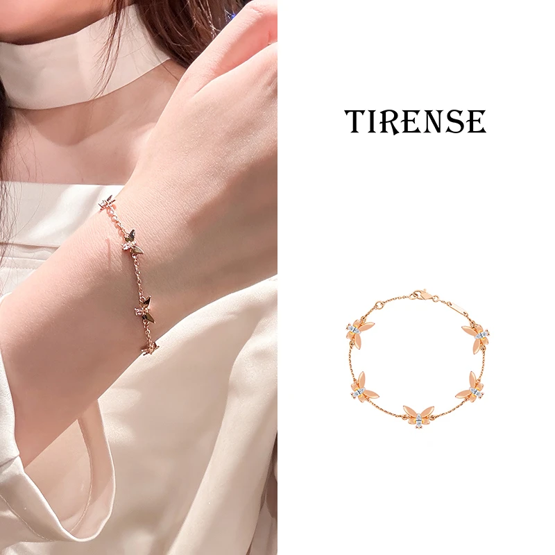 铜合金手链 高定 小蜜蜂系列手链 轻奢气质时尚百搭手链