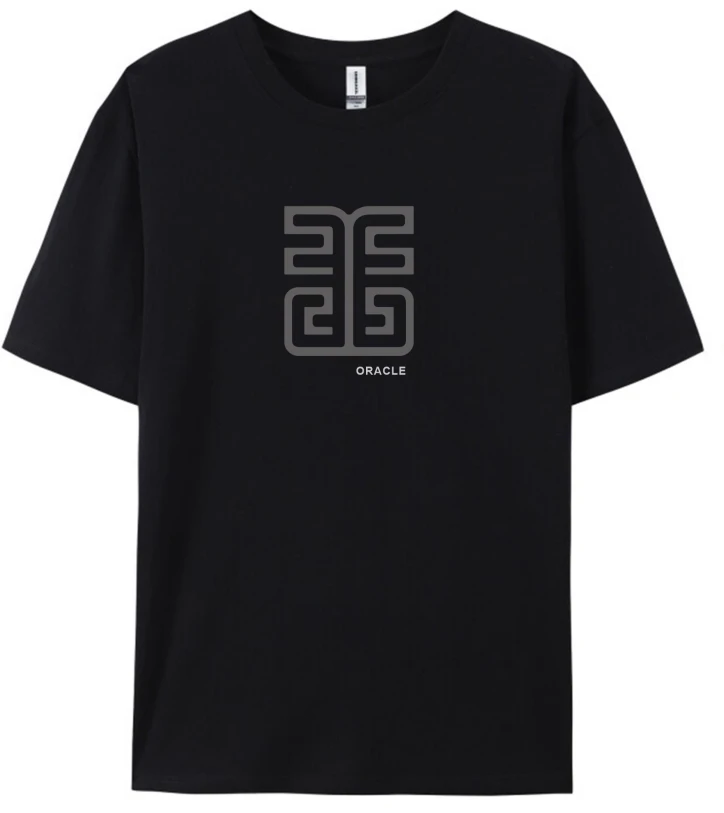 ORA# 欧版宽松纯棉夏季字母印花时尚透气情侣同款圆领百搭短袖T恤