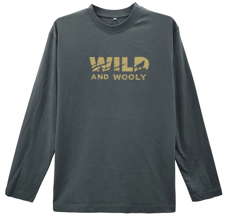 26525#欧版宽松百搭秋冬新款美式设计感字母印花男女同款圆领长袖