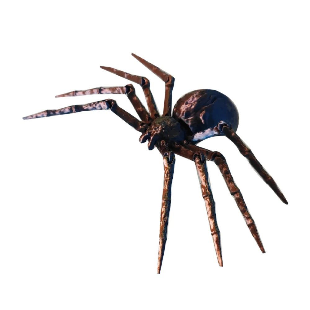 3D打印毒蜘蛛关节可活动仿真动物玩具模型手办玩偶摆件整蛊礼物
